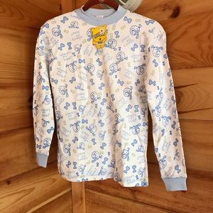 ❌SOLD❌ NWT JAPANESE PUPPY DOG BONES DESIGN GRAPHIC TEE